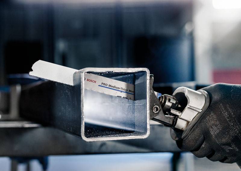 Bosch Accessories 2608658993 PRO Medium-Thick Metal precise S1137BEF Blatt, 1,1 x 25 x 225 mm, 2-tlg. 2St.