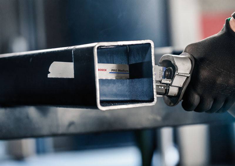 Bosch Accessories 2608658994 PRO Medium-Thick Metal precise S1137BEF Blatt, 1,1 x 25 x 225 mm, 5-tlg. 5St.