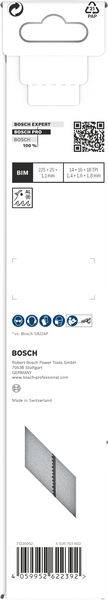 Bosch Accessories 2608658994 PRO Medium-Thick Metal precise S1137BEF Blatt, 1,1 x 25 x 225 mm, 5-tlg. 5 St.