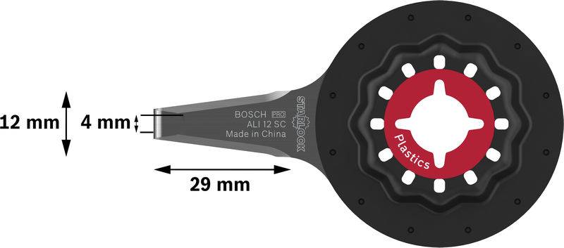 Bosch Accessories 2608669124 2608669124 Multimesser 4 mm 1 St.