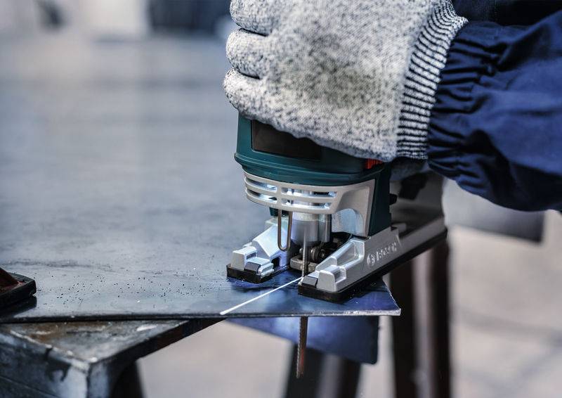 Bosch Accessories 2608655100 PRO Metal thick and thin T123XF Stichsägeblatt, 100 mm, 2-tlg. 2St.