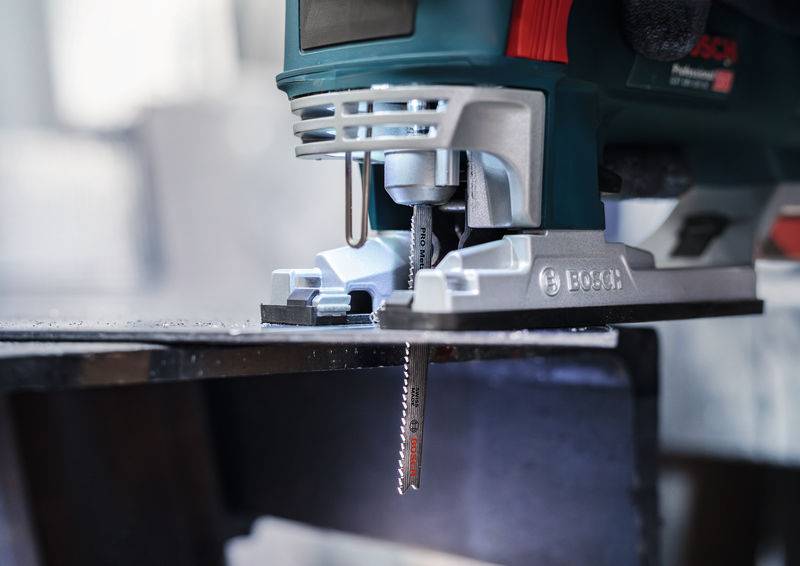 Bosch Accessories 2608655100 PRO Metal thick and thin T123XF Stichsägeblatt, 100 mm, 2-tlg. 2St.