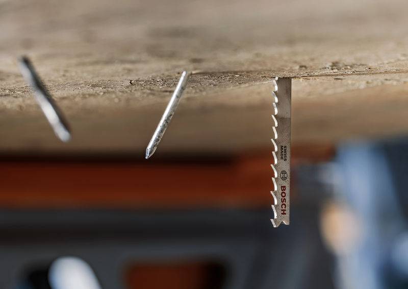 Bosch Accessories 2608655101 PRO Multi Material thick and thin T345XF Stichsägeblatt, 132 mm, 2-tlg. 2St.