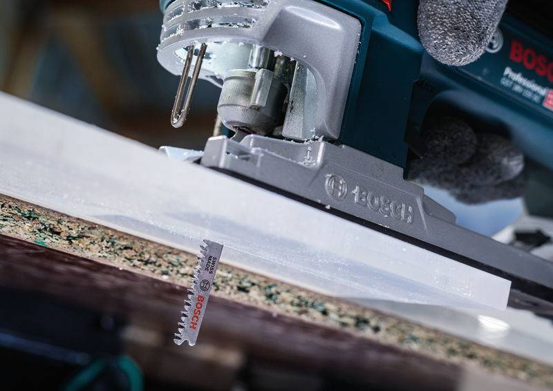 Bosch Accessories 2608655102 PRO Plastics PMMA clean T102BF Stichsägeblatt, 92 mm, 2-tlg. 2St.