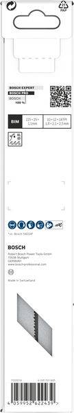 Bosch Accessories 2608658998 PRO Thick Metal precise S1137HBF Blatt, 1,1 x 25 x 225 mm, 5-tlg. 5 St.