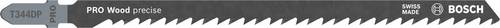 Bosch Accessories 2608665240 PRO Wood precise T344DP Stichsägeblatt, 152 mm, 25-tlg. 25 St.