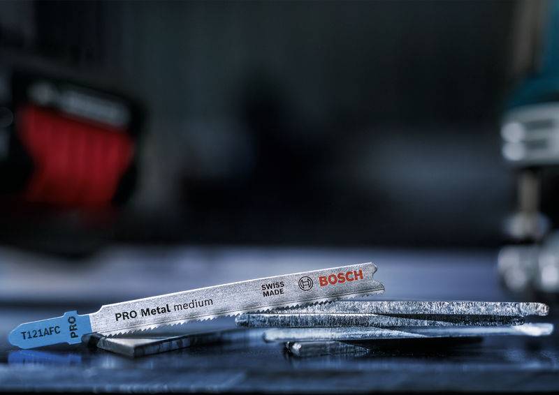 Bosch Accessories 2608655107 PRO Metal medium T121AFC Stichsägeblatt, 92 mm, 25-tlg. 25St.
