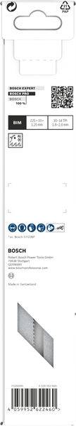 Bosch Accessories 2608659001 PRO Metal Demolition S1125VF Blatt, 1,25 x 19 x 225 mm, 2-tlg. 2 St.