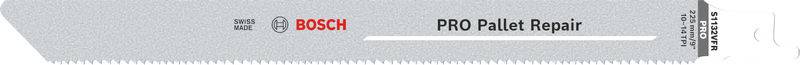 Bosch Accessories 2608659006 PRO Pallet Repair S1132VFR Blatt, 0,9 x 19 x 225 mm, 5-tlg. 5 St.