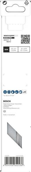 Bosch Accessories 2608659008 PRO Pallet Repair S1135VFR Blatt, 1,25 x 19 x 225 mm, 5-tlg. 5 St.