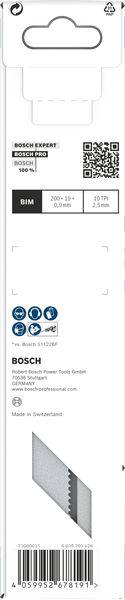 Bosch Accessories 2608659061 PRO Pallet Repair fast S1022HFR Blatt, 0,9 x 19 x 200 mm 5 St.