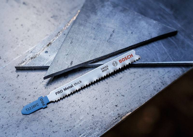 Bosch Accessories 2608655112 PRO Metal thick T121BFC Stichsägeblatt, 92 mm, 100-tlg. 100St.