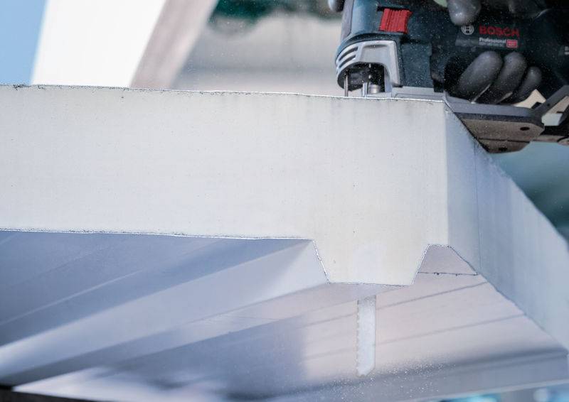 Bosch Accessories 2608655115 PRO Metal Sandwich T1018AFP Stichsägeblatt, 250 mm, 5-tlg. 5 St.