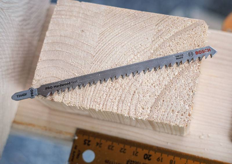 Bosch Accessories 2608655116 PRO Hardwood fast T344DF Stichsägeblatt, 152 mm, 25-tlg. 25 St.