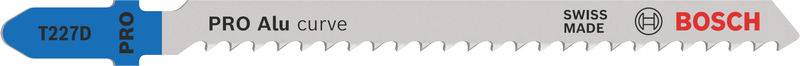 Bosch Accessories 2608668707 PRO Alu curve T227D Stichsägeblatt, 100 mm, 2-tlg. 2 St.