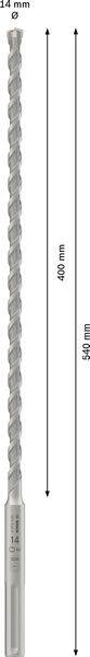 Bohrer mit SDS-max-Schaft, Länge 860 mm, Nutzlänge 800 mm, Durchmesser 16 mm. Geeignet für anspruchsvolle Bohrarbeiten.