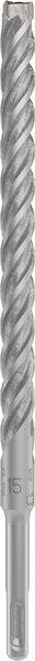 Metallbohrer mit Spiralrillen für Betonbohrarbeiten, hochpräzise Ausführung, geeignet für verschiedene Bohrmaschinen.