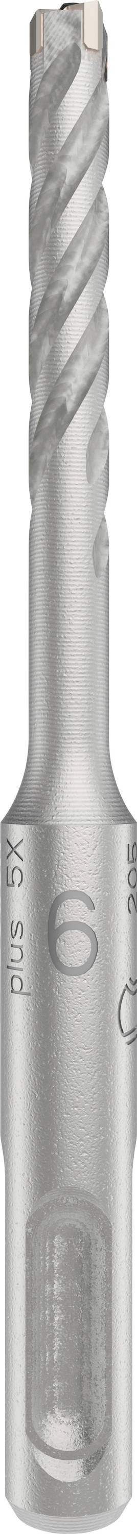 Ein zylindriger Bohrer aus Metall mit spiralisierten Rillen und einer Beschriftung '8X', geeignet für präzise Bohrarbeiten.