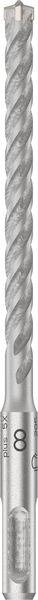 Metallbohrer mit spiralförmiger Rille, geeignet für Betonbearbeitung.