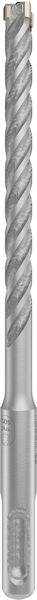 Bohrer aus Metall mit schraubenförmigen Rillen, geeignet für präzises Bohren in harten Materialien.