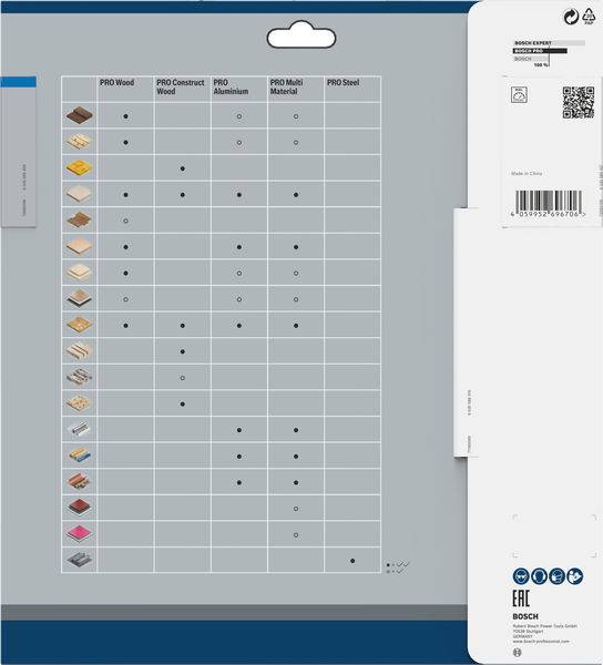 Bosch Accessories 2608844867 2608844867 Kreissägeblatt Zähneanzahl: 52 1 St.