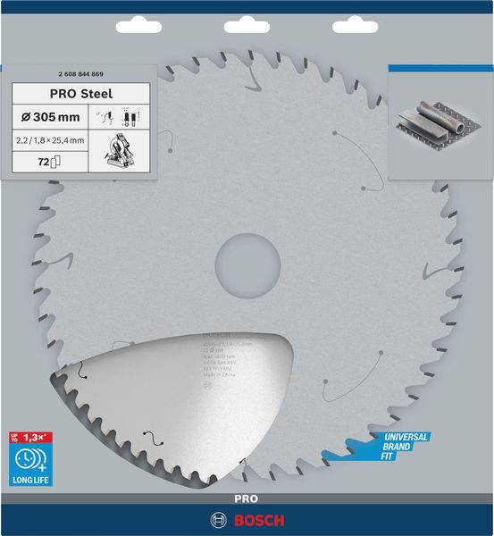 Bosch Power Tools PRO Steel Kreissägeblatt 2608844869