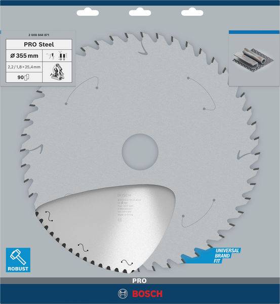 Bosch Power Tools PRO Steel Kreissägeblatt 2608844871