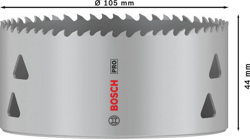 Bosch Accessories 2608901535 2608901535 Lochsäge 105 mm 1 St.