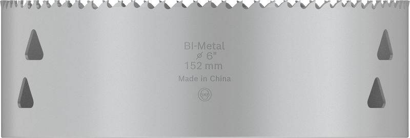 Metall-Lochsäge, Aufschrift: 'Bi-Metal, 6