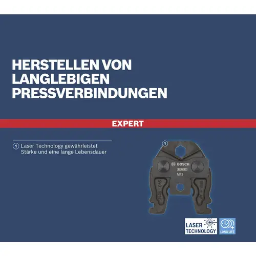 Bosch Accessories 2608570170 2608570170 Crimpeinsatz Bosch Accessories 2608570170 2608570170 Crimpeinsatz
