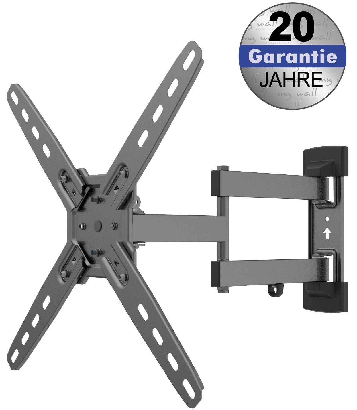 My Wall HF12L TV-Wandhalterung 33,0cm (13") - 127,0cm (50") Neigbar+Schwenkbar, Drehbar