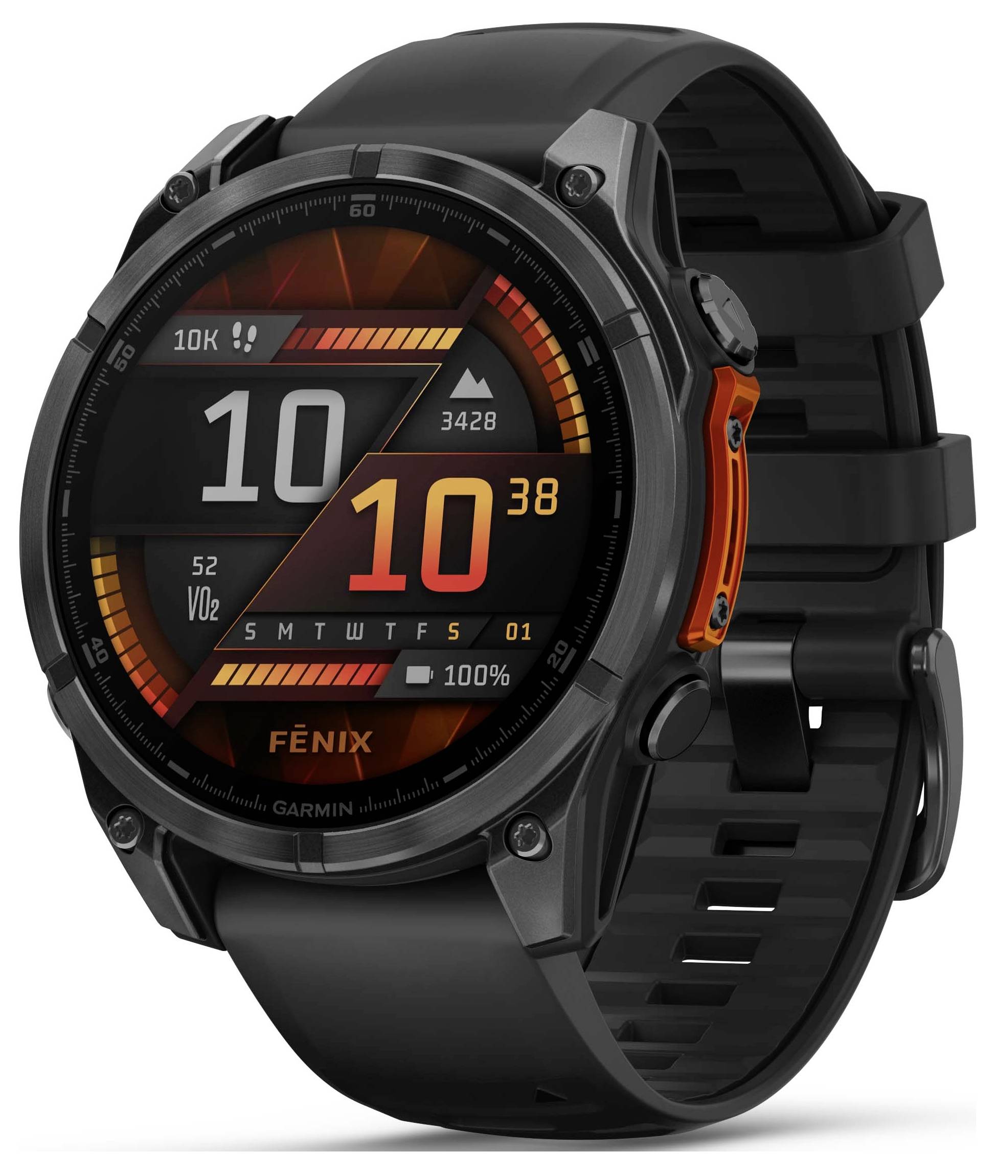 Garmin FENIX® 8 AMOLED Smartwatch 47 mm Schwarz