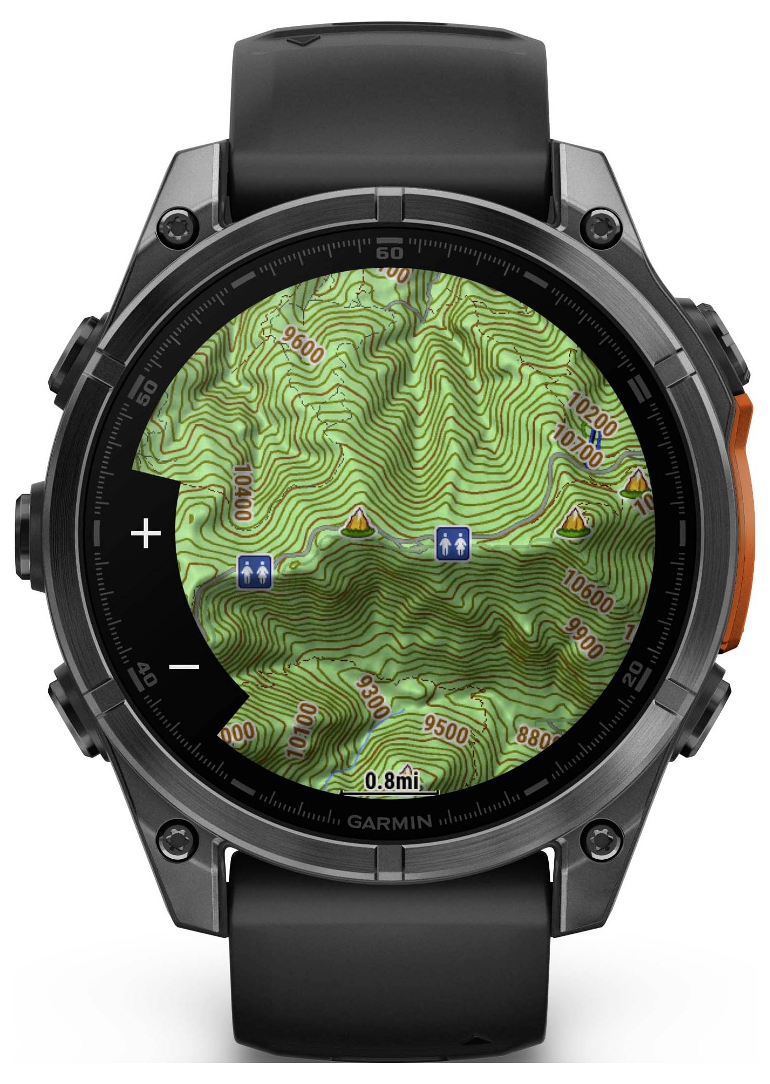 Garmin FENIX® 8 AMOLED Smartwatch 47 mm Schwarz