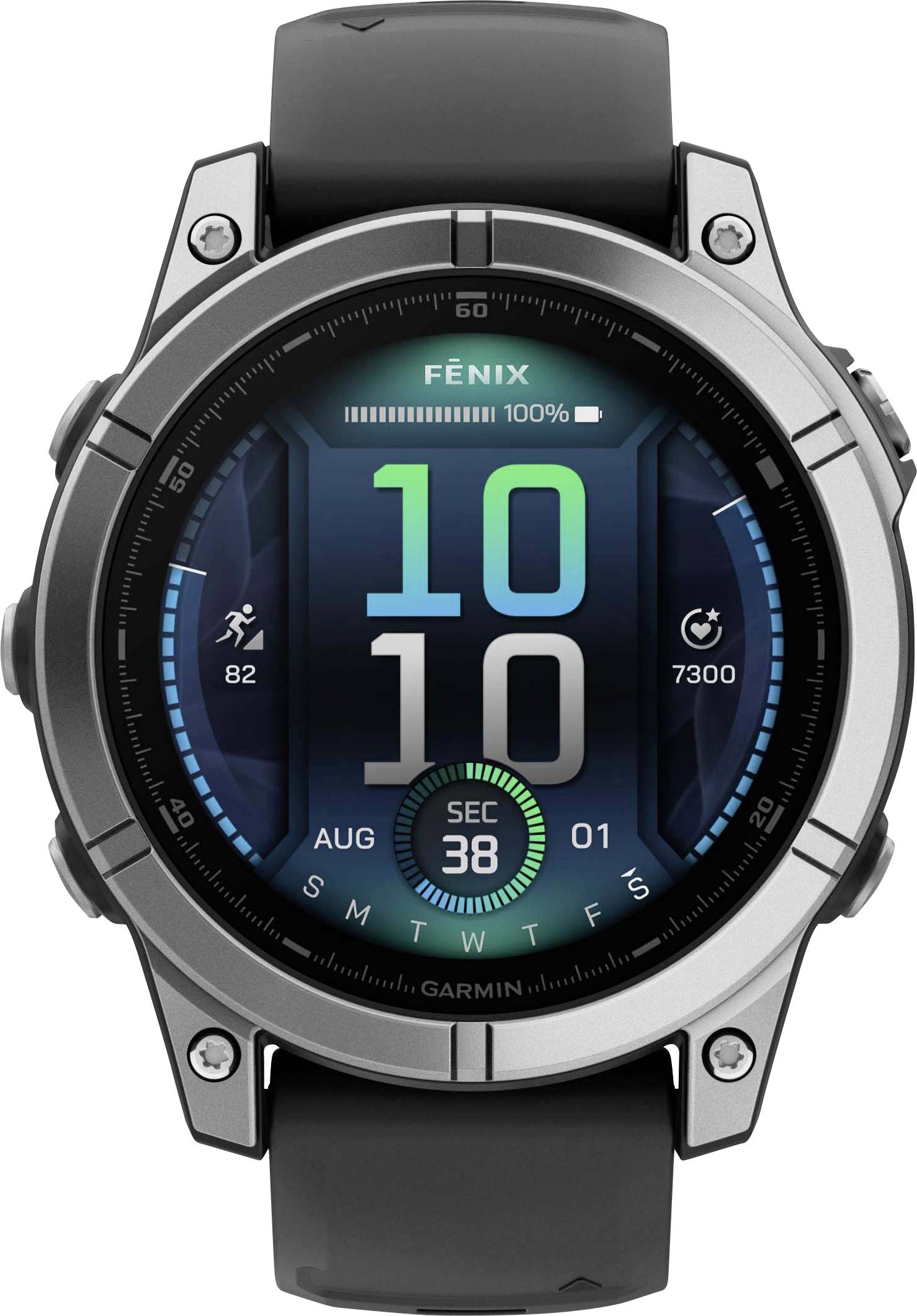 Garmin FENIX® E Smartwatch 47mm Schwarz