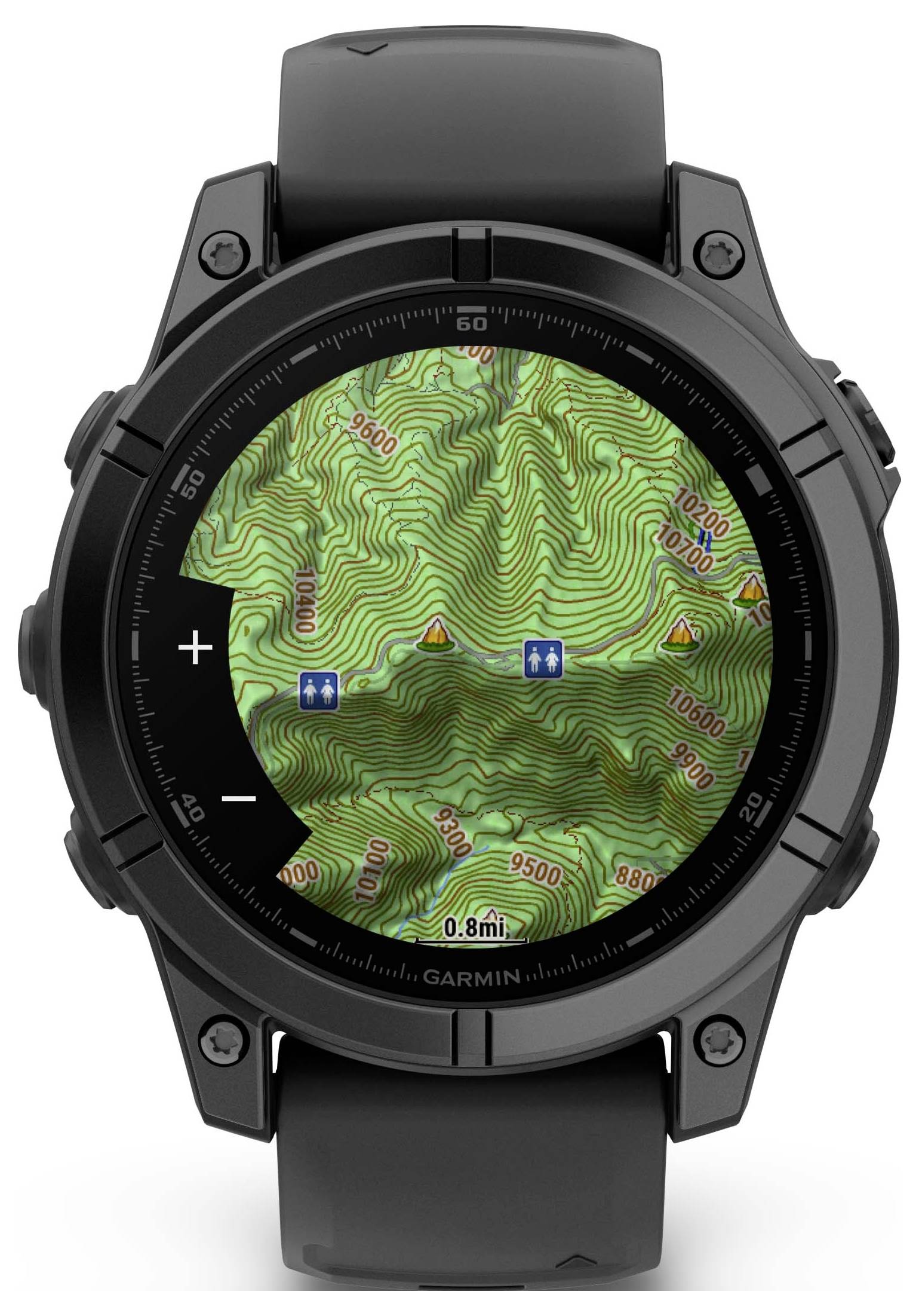 Garmin FENIX® E Smartwatch 47 mm Schwarz