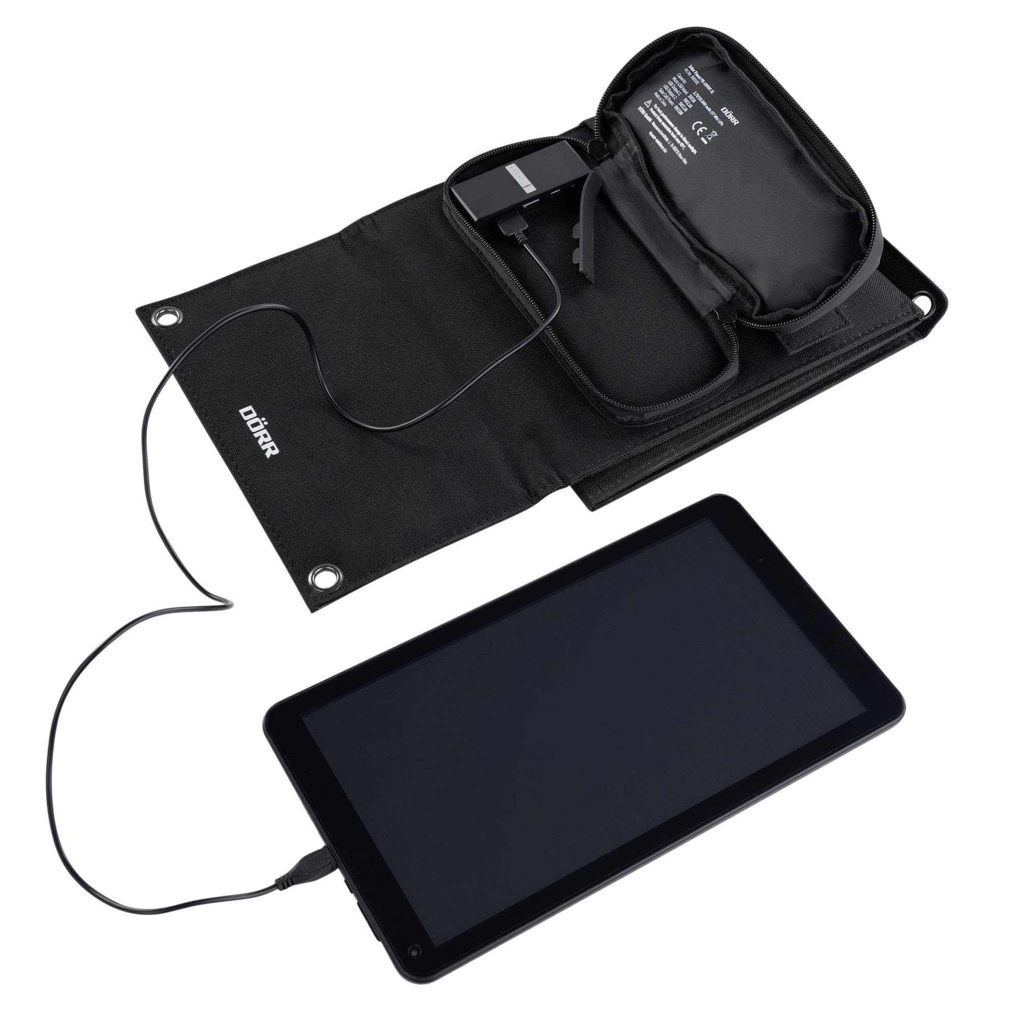 DÖRR PB-10000 mAh 21W XL 980581 Solar-Powerbank 21W 10000