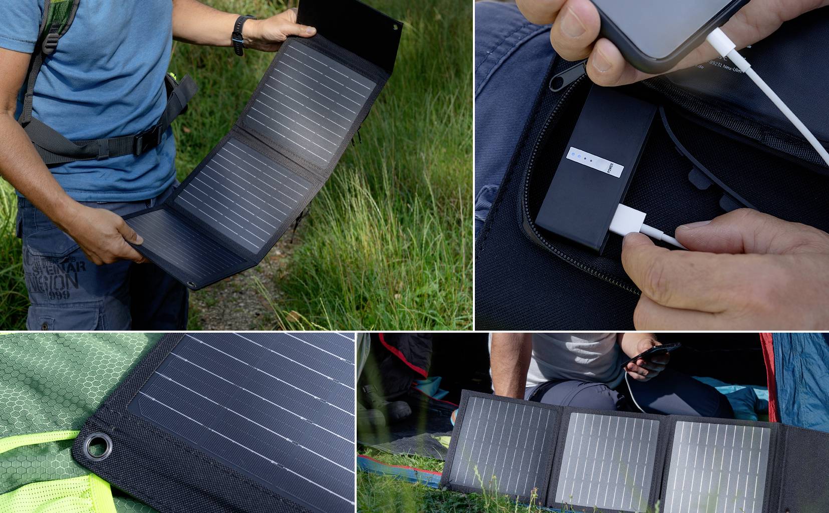 DÖRR PB-10000 mAh 21W XL 980581 Solar-Powerbank 21W 10000