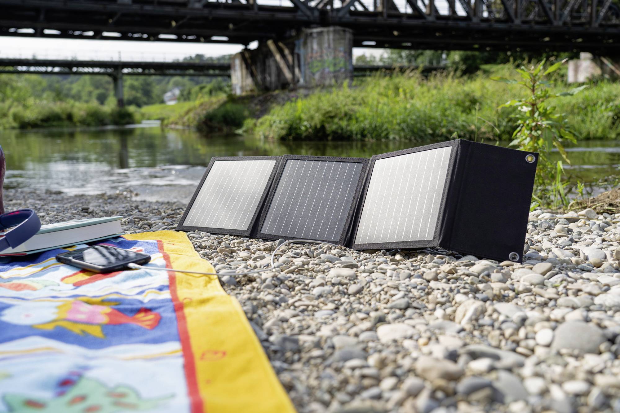 DÖRR PB-10000 mAh 21W XL 980581 Solar-Powerbank 21W 10000