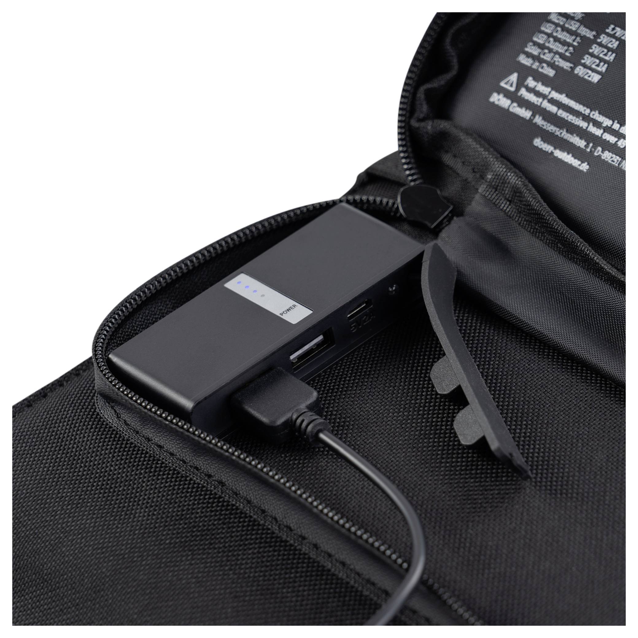 DÖRR PB-10000 mAh 21W XL 980581 Solar-Powerbank 21W 10000