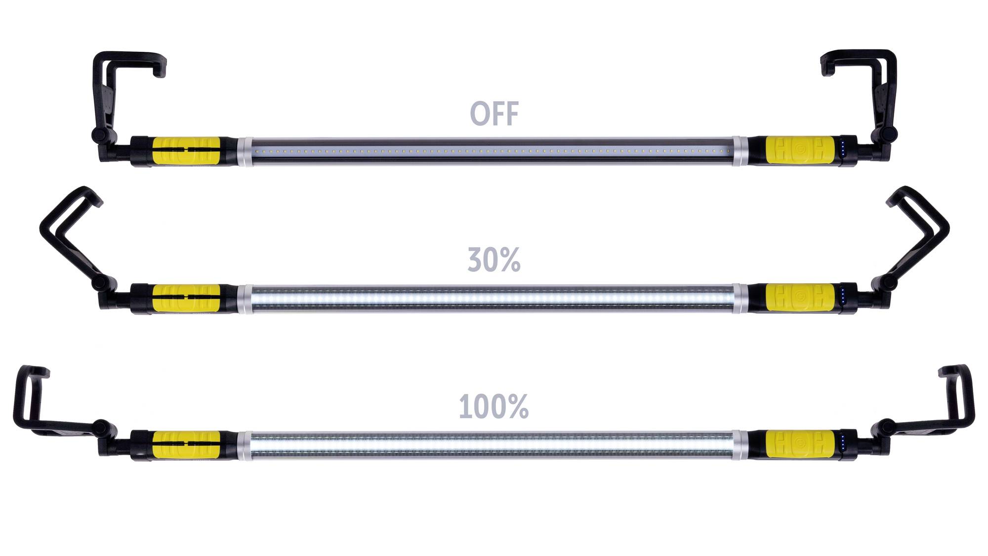 DÖRR 980382 Vario XL-2000 LED Arbeitsleuchte akkubetrieben 1200lm Anzahl mitgelieferte Akkus 4, 10 Std. Laufzeit