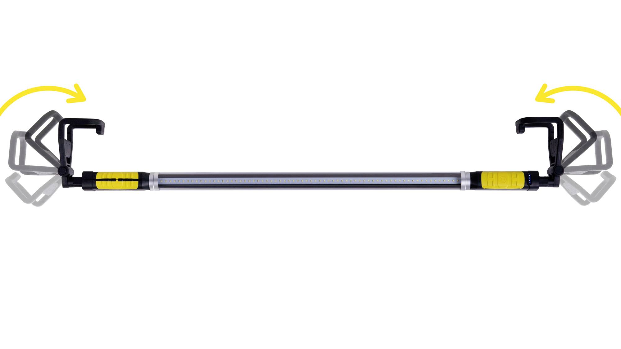 DÖRR 980382 Vario XL-2000 LED Arbeitsleuchte akkubetrieben 1200lm Anzahl mitgelieferte Akkus 4, 10 Std. Laufzeit