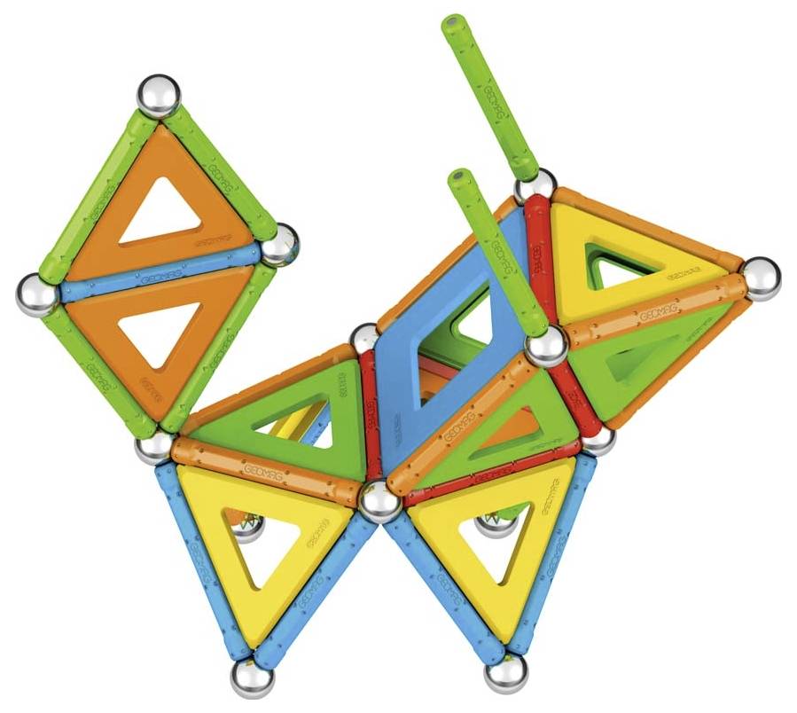 Geomag Supercolor Panels Bauteilset Constructor Anzahl Teile: 78 Altersklasse: ab 3 Jahre