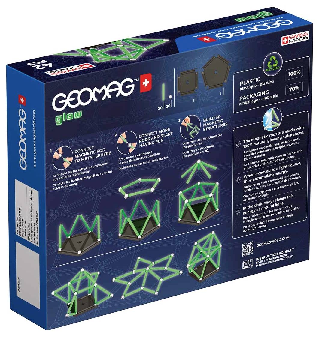 Geomag Glow Bauteilset Constructor Anzahl Teile: 42 Altersklasse: ab 3 Jahre