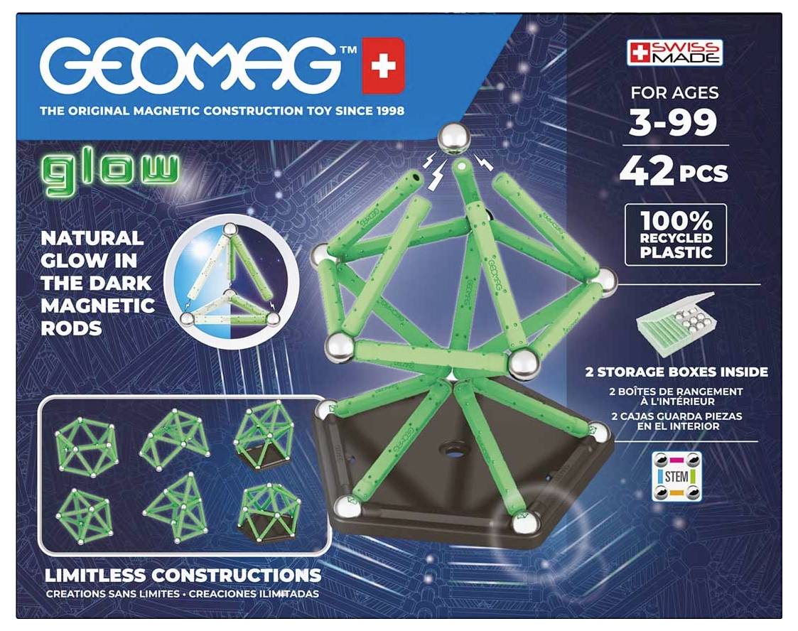 Geomag Glow Bauteilset Constructor Anzahl Teile: 42 Altersklasse: ab 3 Jahre