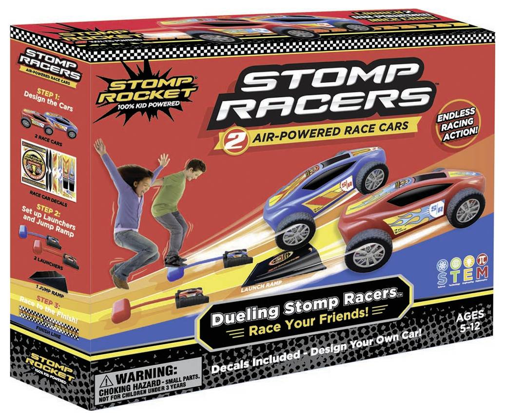 365031 Stomp Rocket Dueling Stomp Racers Spielzeug 1 St.