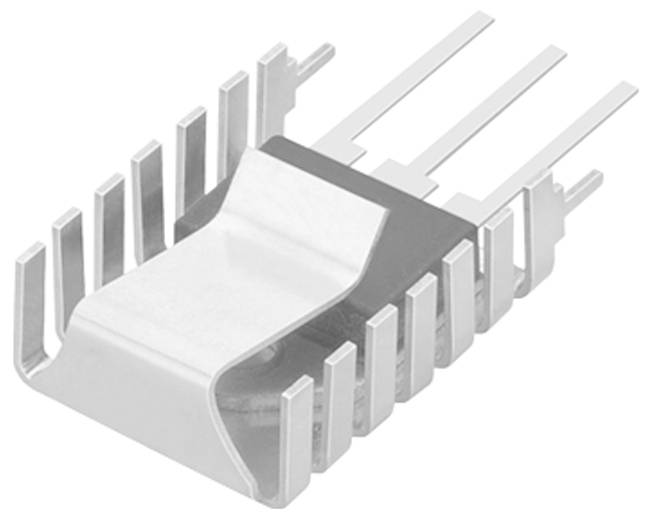 Fischer Elektronik FK 245 MI 247V FK 245 MI 247V Kühlkörper 13 K/W (L x B x H) 36.3 x 25.4 x 12.7mm TO-218
