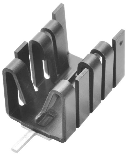 Fischer Elektronik FK 252 SA 220V FK 252 SA 220V Kühlkörper 21 K/W (L x B x H) 25.4 x 14.5 x 13.51mm TO-220