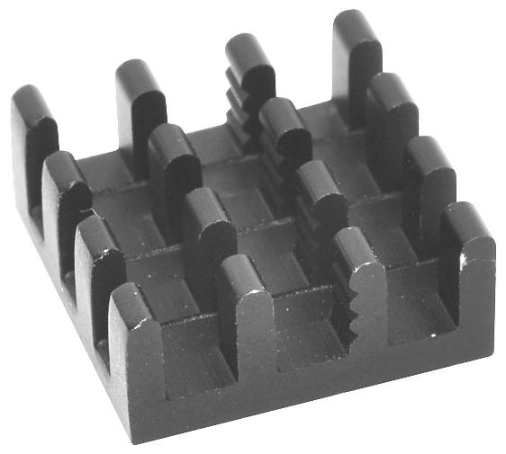 Fischer Elektronik ICK BGA 14 X 14 ICK BGA 14 X 14 Kühlkörper 30 K/W (L x B x H) 14 x 14 x 6mm