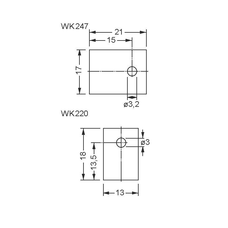 Fischer Elektronik WK247 WK247 Wärmeleitfolie selbstklebend 200µm 0.9 W/mK (L x B) 24mm x 20mm