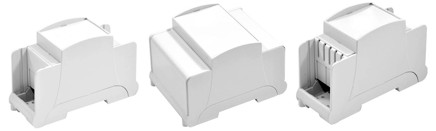 Elbag MR6/HD-A1 Hutschienen-Gehäuse 107 x 63 x 96 ABS 1St.